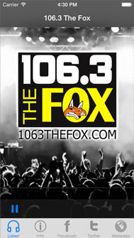 Mobile Apps – 106.3 The Fox