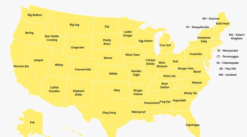 Strangest Named Cities In The Us