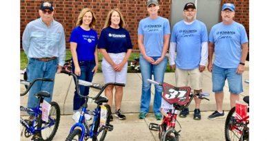 Kiwanis Donates New Bicycles That Were Given Away At Event