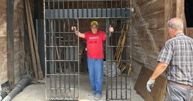 Historical Society Assembling Dillinger Jail Cell For Future Museum Historical Society Assembling Dillinger Jail Cell For Future Museum