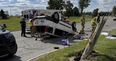 Rollover Crash In Findlay