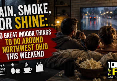 Staying inside this weekend?