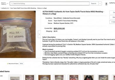 Would You Buy a Bag of Air from Taylor and Travis’ Wedding? Would You Buy a Bag of Air from Taylor and Travis’ Wedding?
