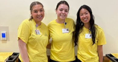 BVHS Golden Apple Volunteers Gain Hands-On Experience