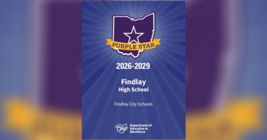 Findlay High School Designated A Purple Star School